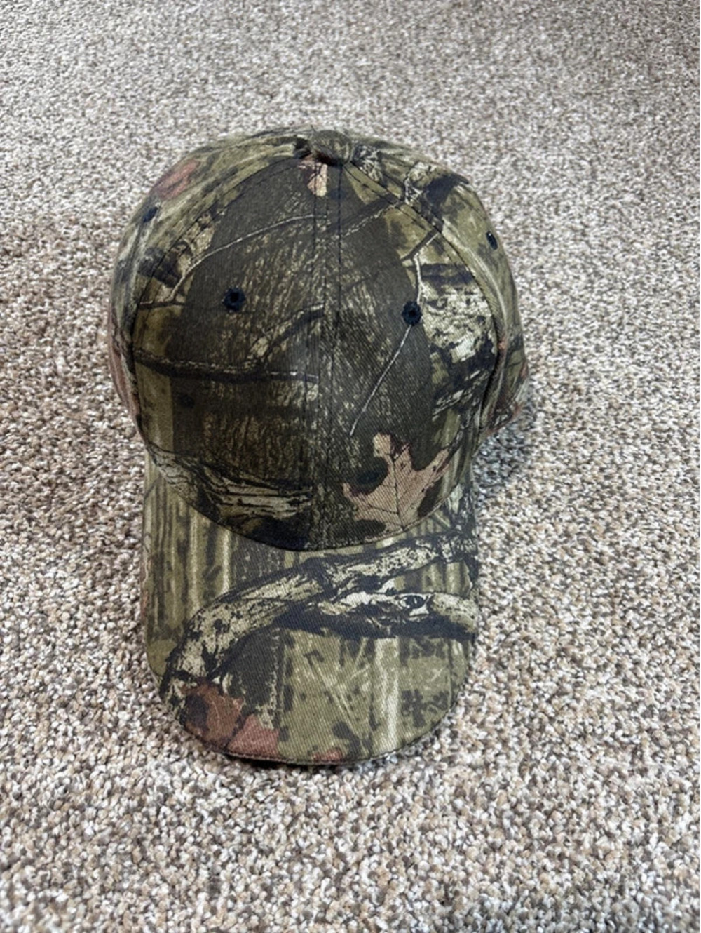 Camo LED flashlight hat